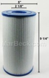 Unicel Swimming Pool and Spa Water Filter C-4335 C4335