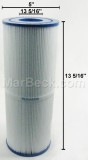 Pleatco Swimming Pool and Spa Water Filter PRB25-IN